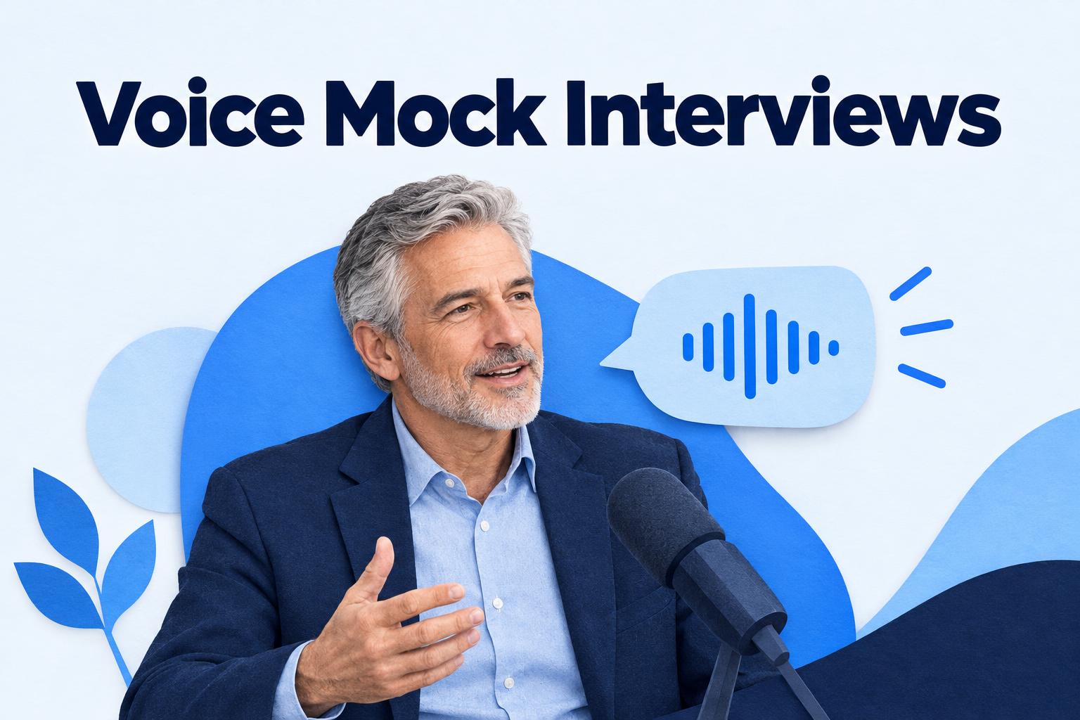Voice Mock Interviews: Practise Clear, Confident Answers